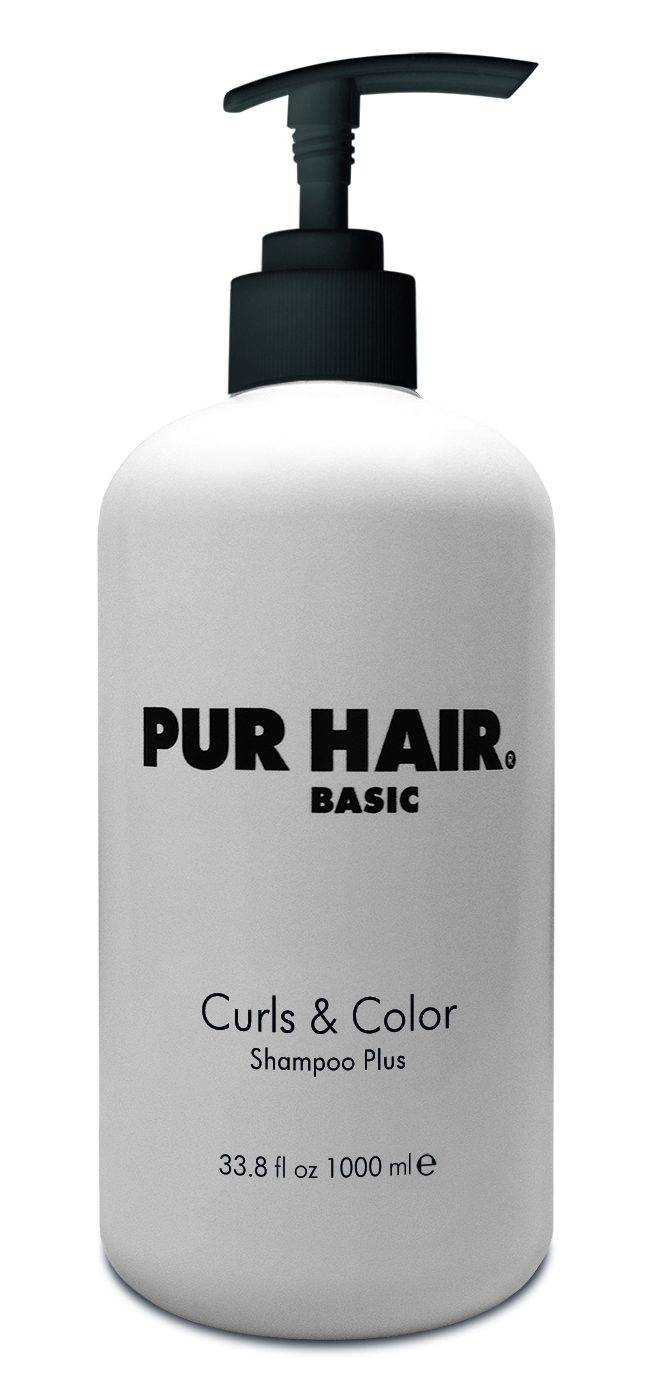 PUR HAIR Basic Curls & Color Shampoo Plus 1 L