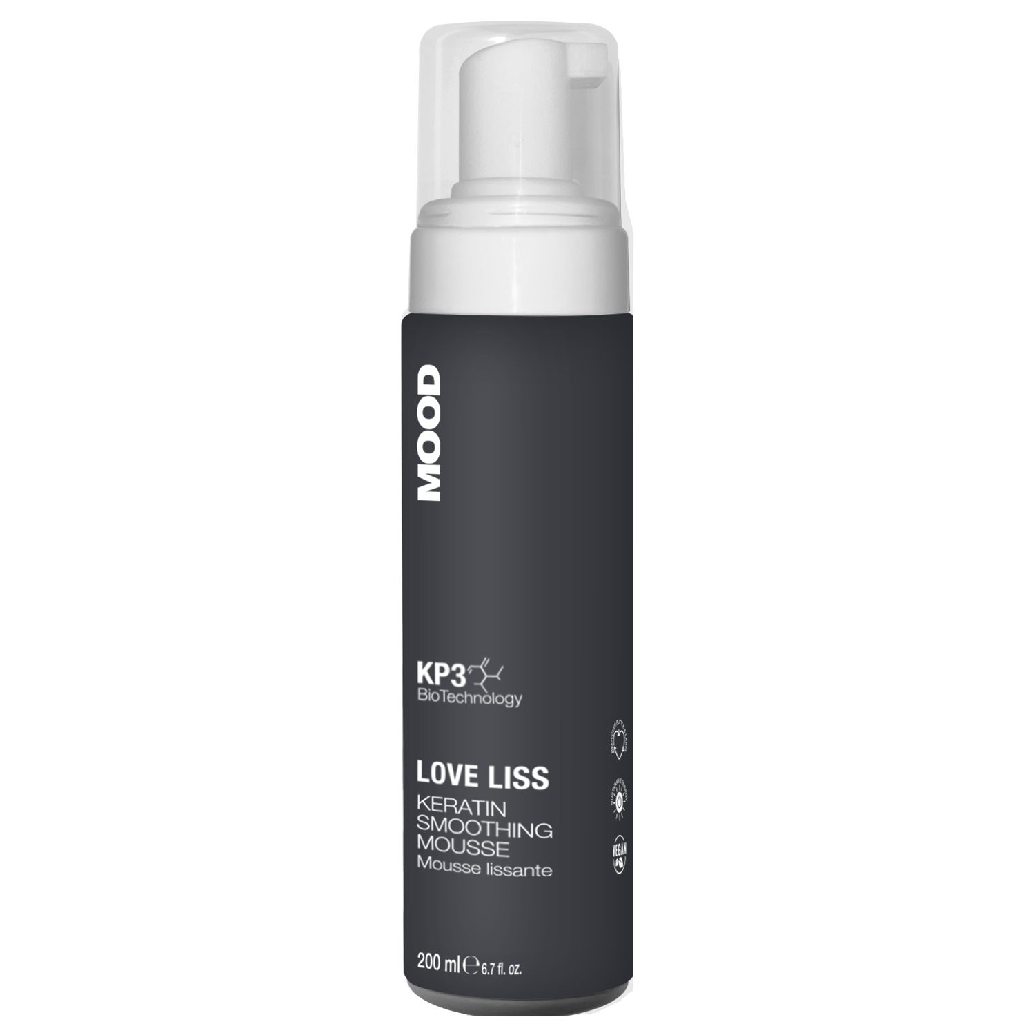 MOOD Love Liss Keratin Smoothing Mousse 200 ml
