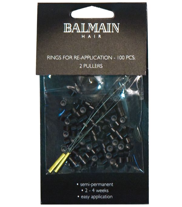 BALMAIN Rings for Re-Application schwarz 100 St.