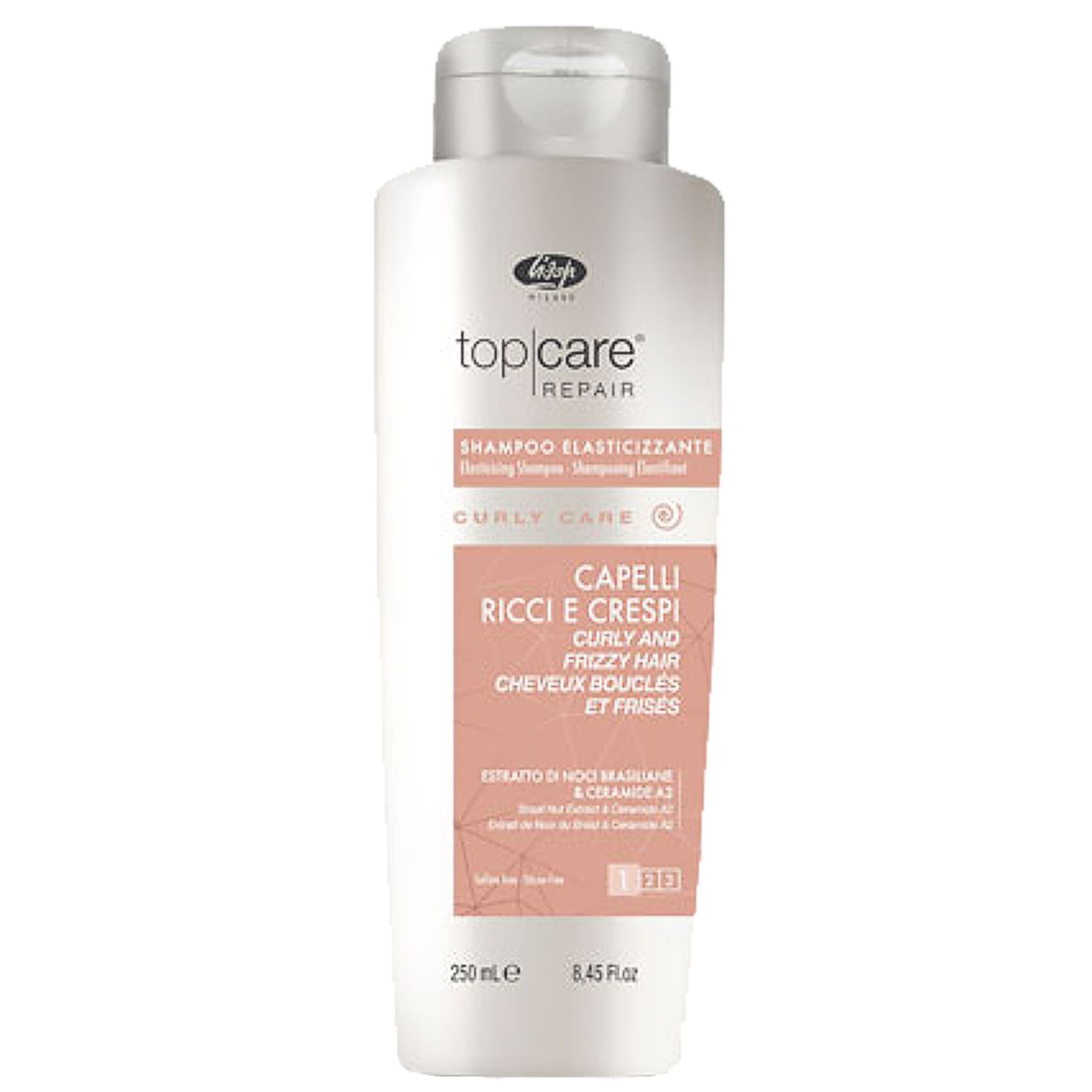 LISAP Topcare Repair Curly Care Shampoo 250 ml